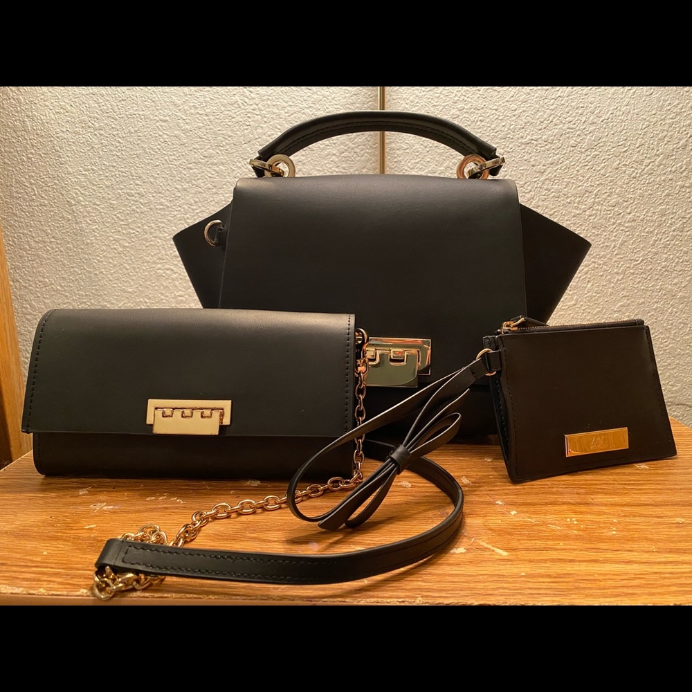 Authentic Zac Posen Eartha Iconic Top Handle Set!